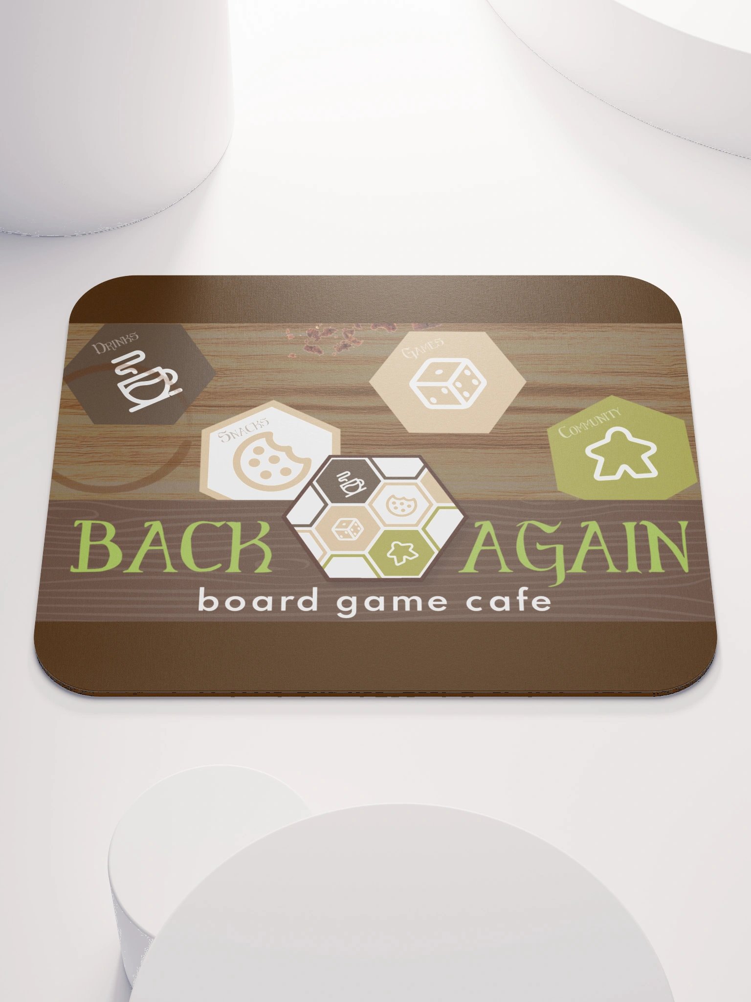 Board Game Cafe Mousepad product image (1)