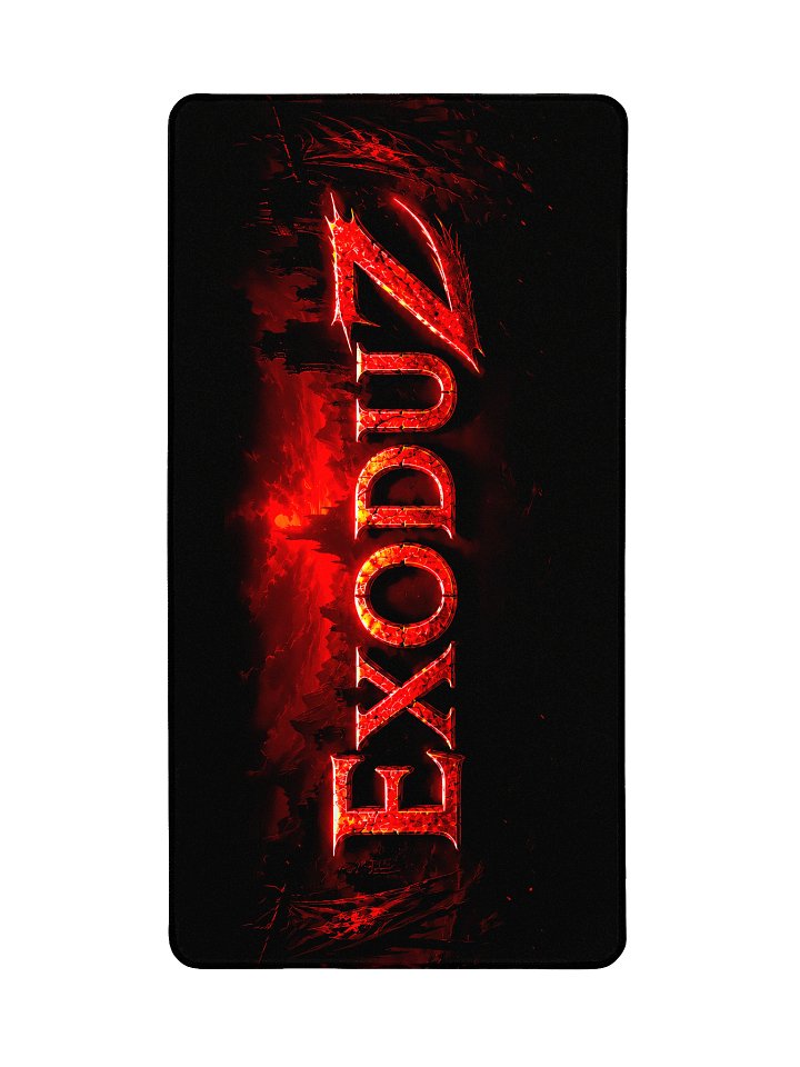 EXODUZ Fiery Fantasy Desk Mat - 15.5" x 31.5" product image (2)