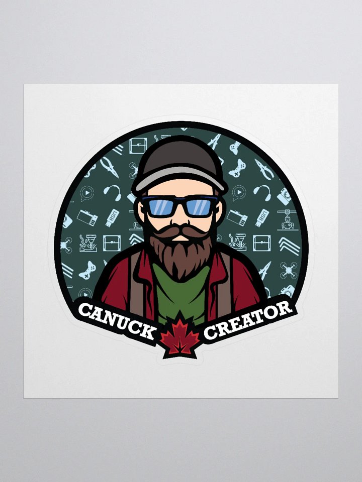 Canuck Creator LOGO sticker product image (1)