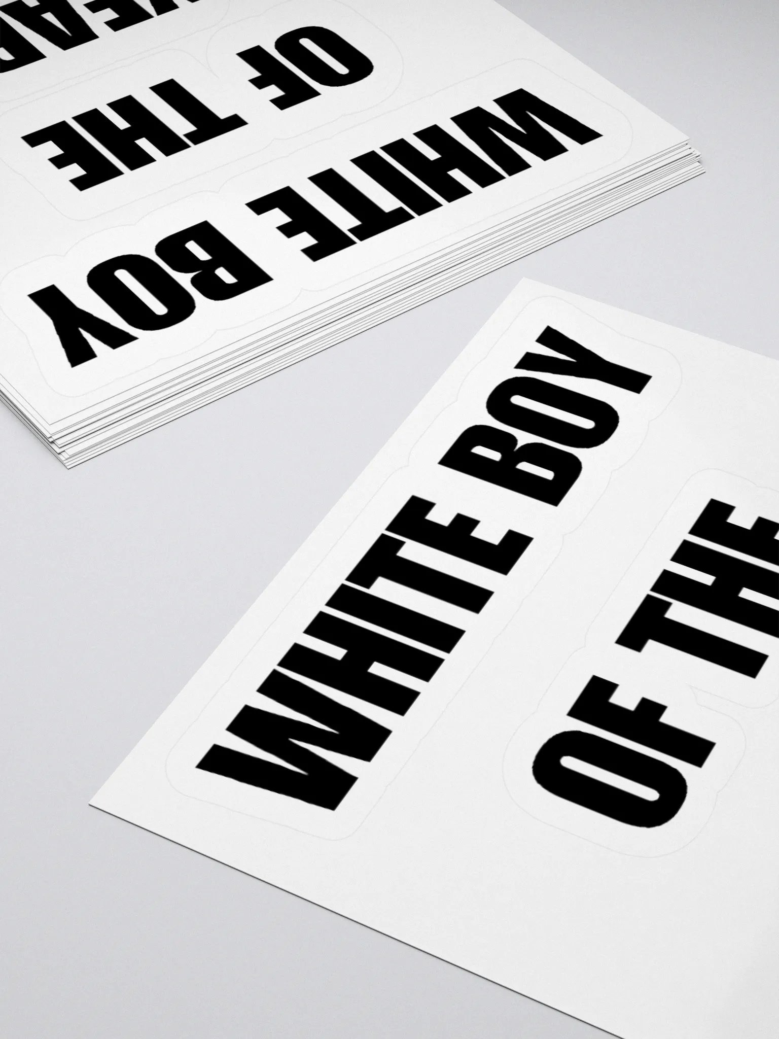 White Boy Of The Year Sticker product image (4)