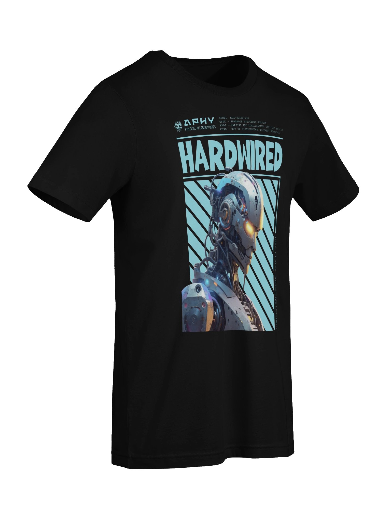 Hardwired | Physical AI Robotics Tee product image (7)