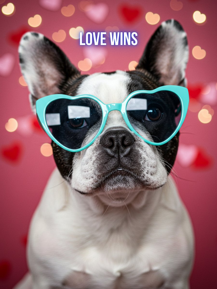 "LOVE WINS" / EMBROIDERED HOODIE product image (5)