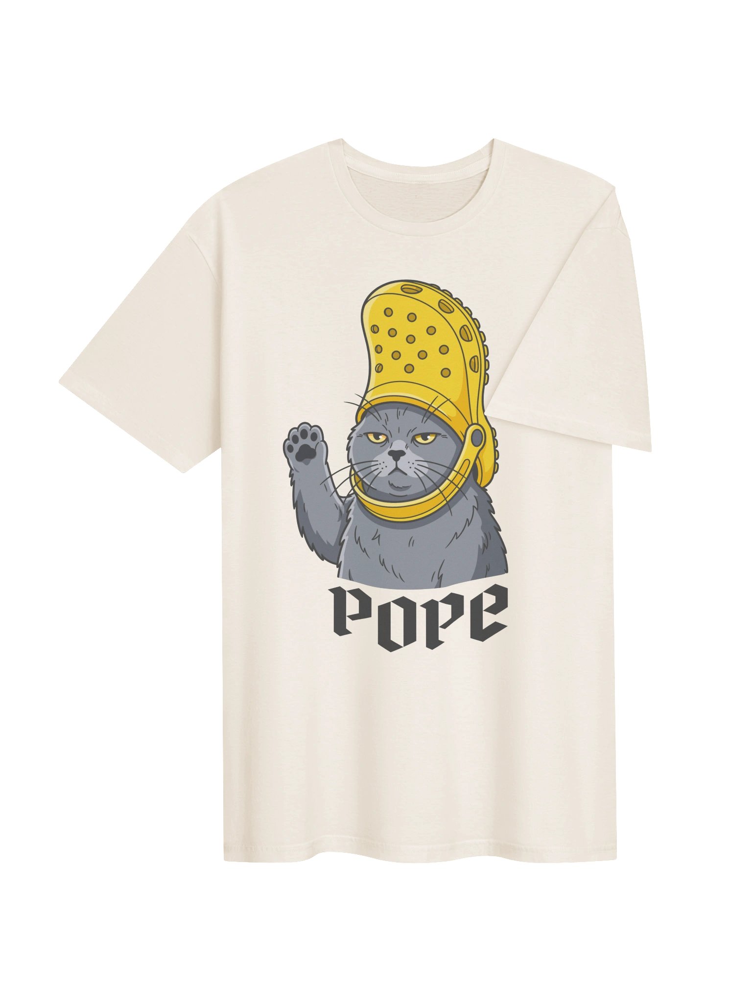 Pope Gray Cat Shirt product image (5)