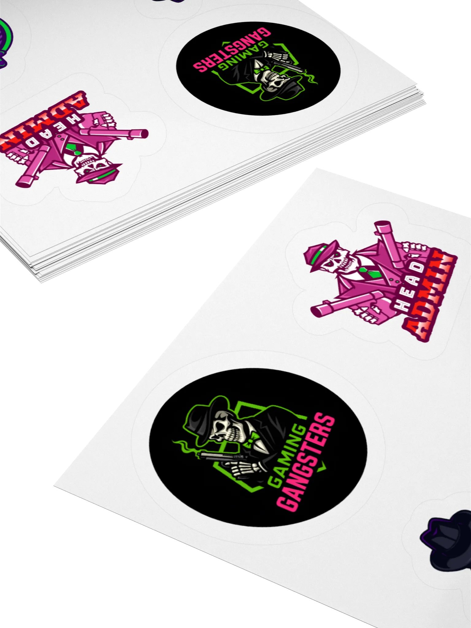 Gaming Gangster Kiss Cut Stickers product image (4)