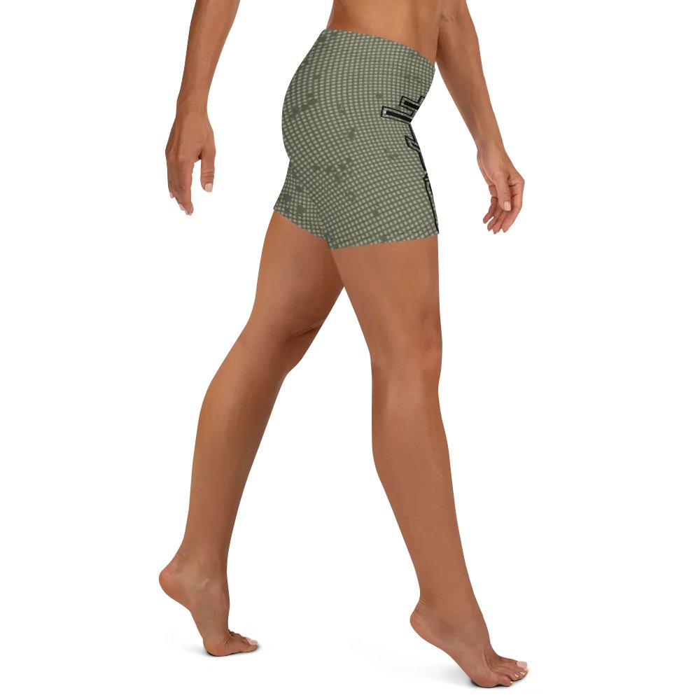 Faithful Camo: Proverb 3:25 Compression Shorts - Desert Night Camo product image (6)