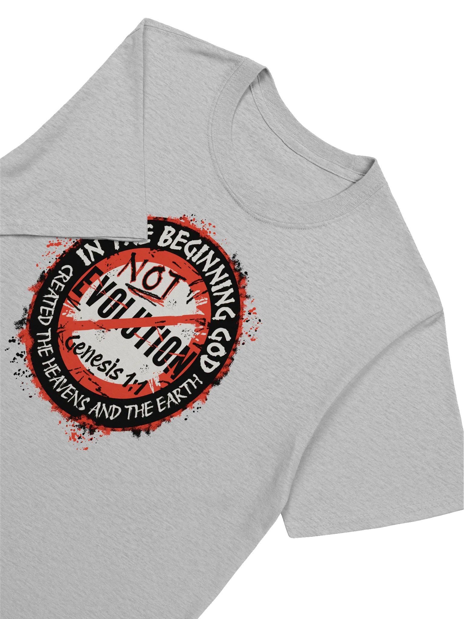 In The Beginning God, Not Evolution T-Shirt product image (3)