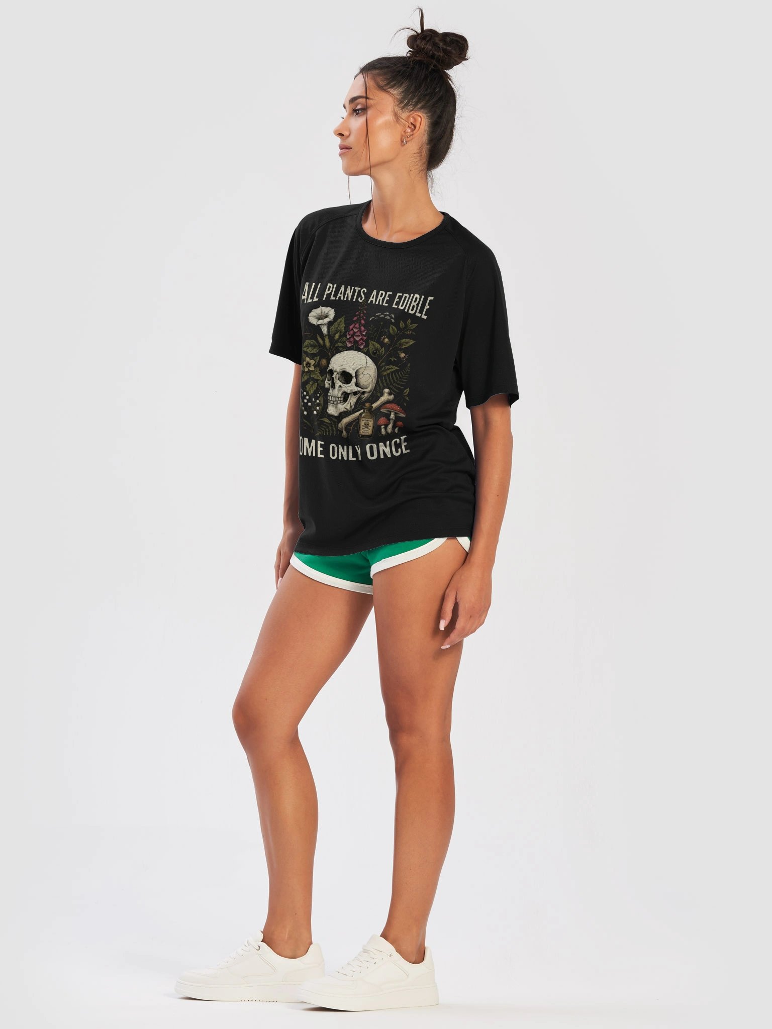 All Plants Are Edible… Some Only Once Vintage Skull T-Shirt product image (19)