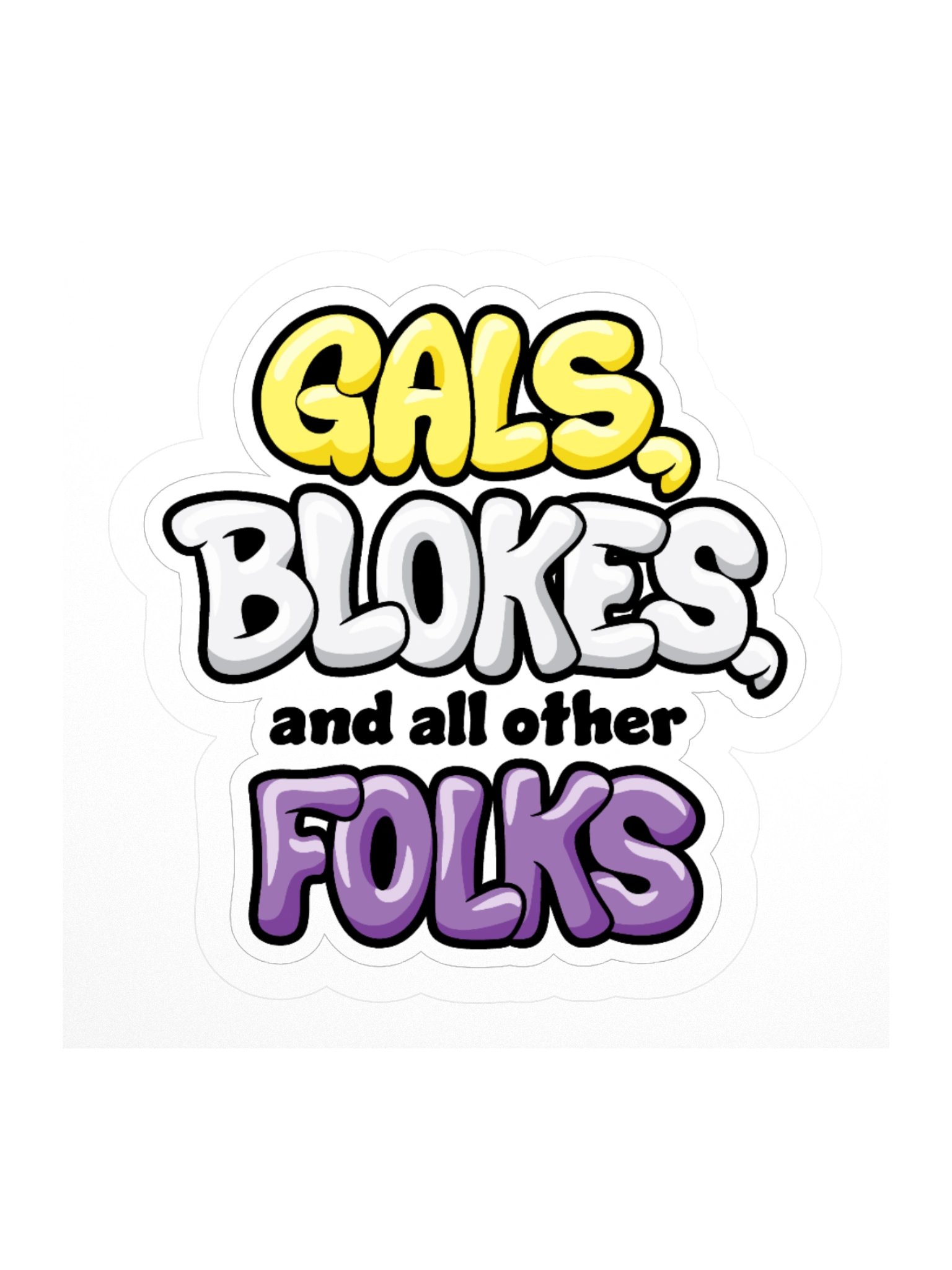 Enby Pride Sticker product image (1)