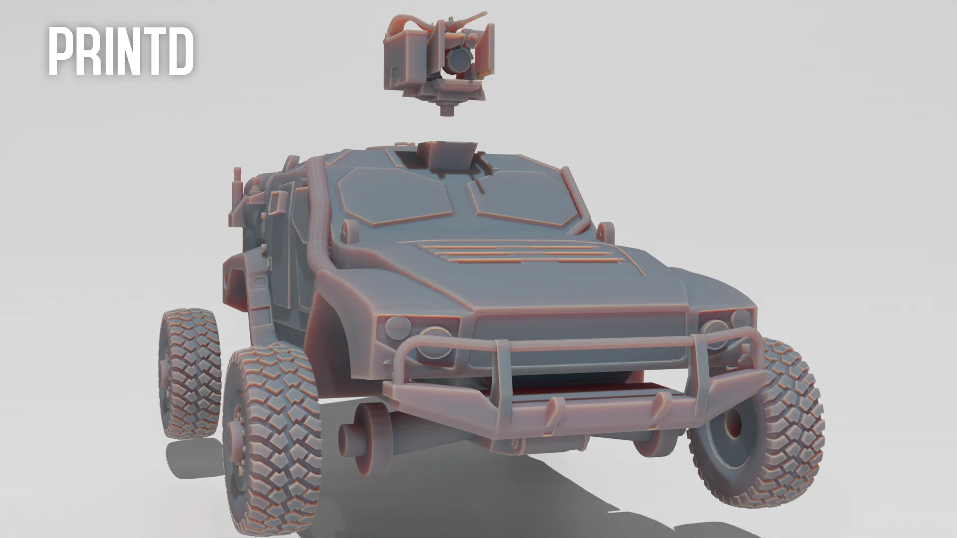 Australian Special Forces Hawkei Light Vehicle - Modern Warfare Wargame Hobby Resin Scale Models product image (2)