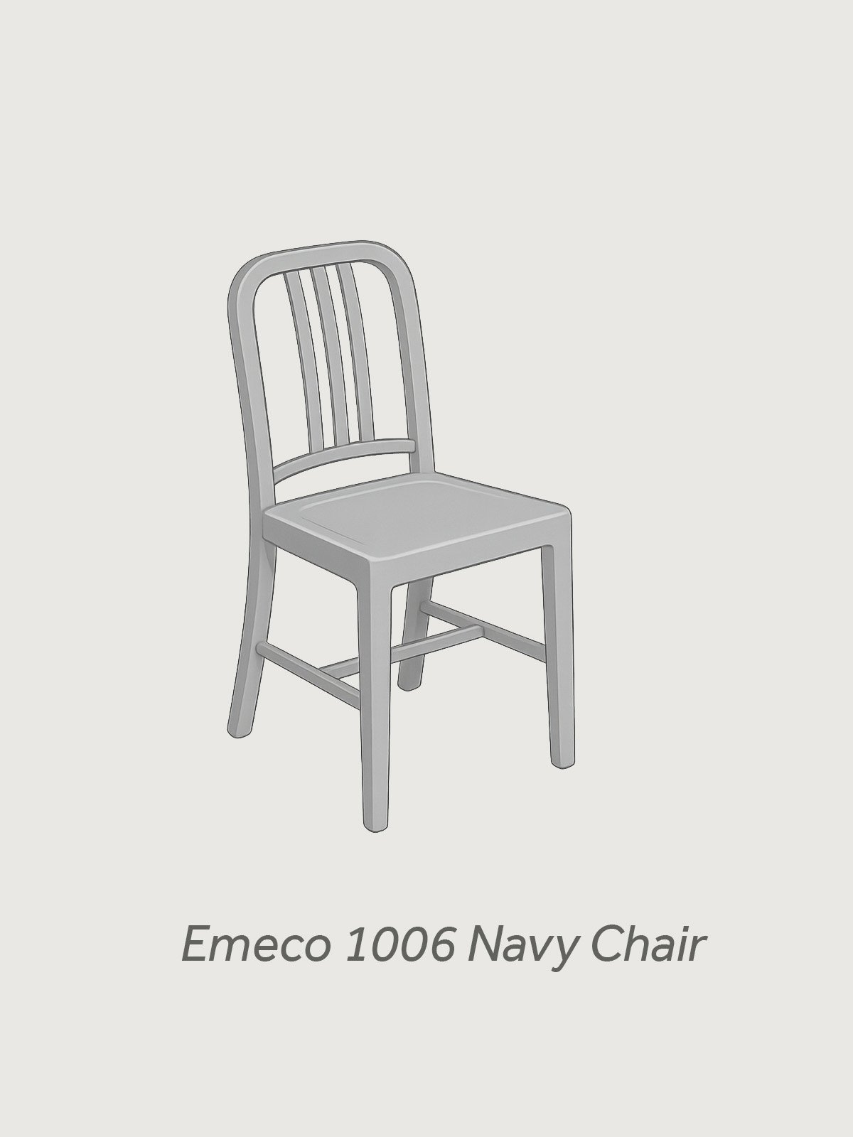 Iconic Chairs Framed Art Print product image (6)