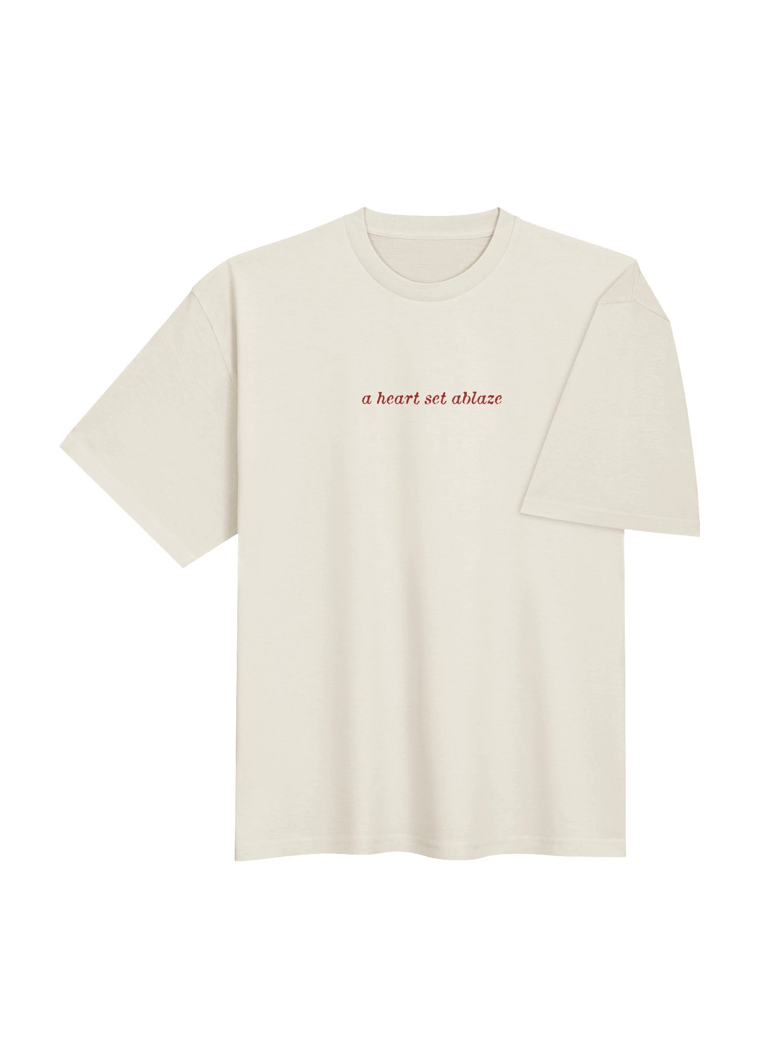 A Heart Set Ablaze Red Tee product image (4)