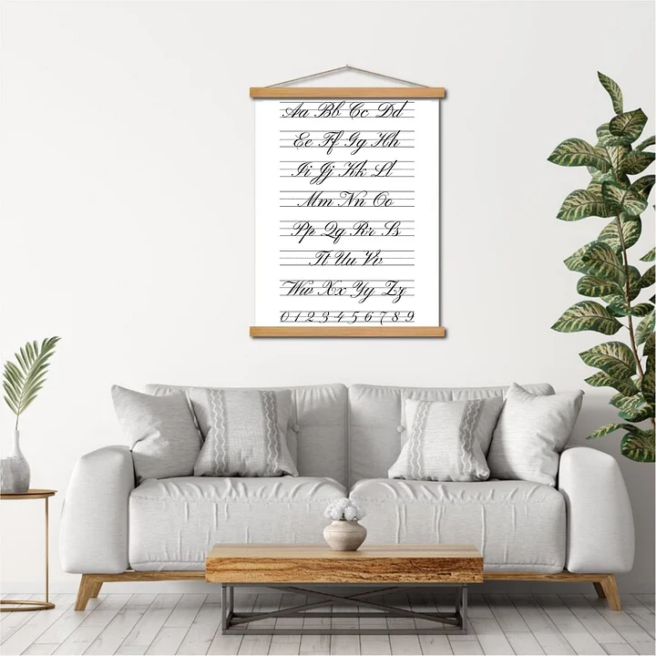 Cursive Alphabet Reference Chart — Printable Digital Download product image (2)