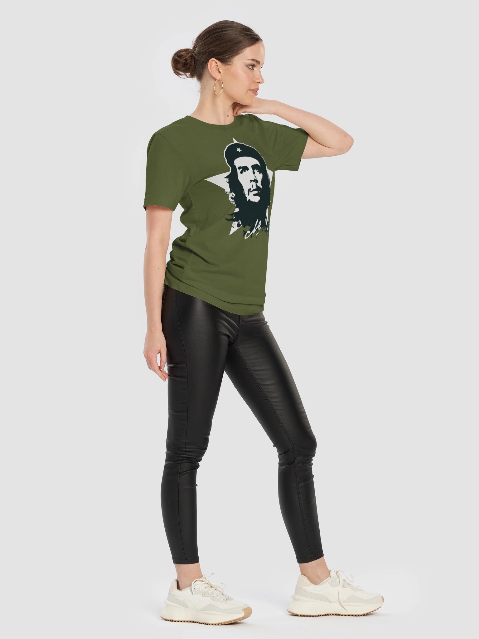 Che Guevara Shirt White Star Revolution Rebel product image (10)