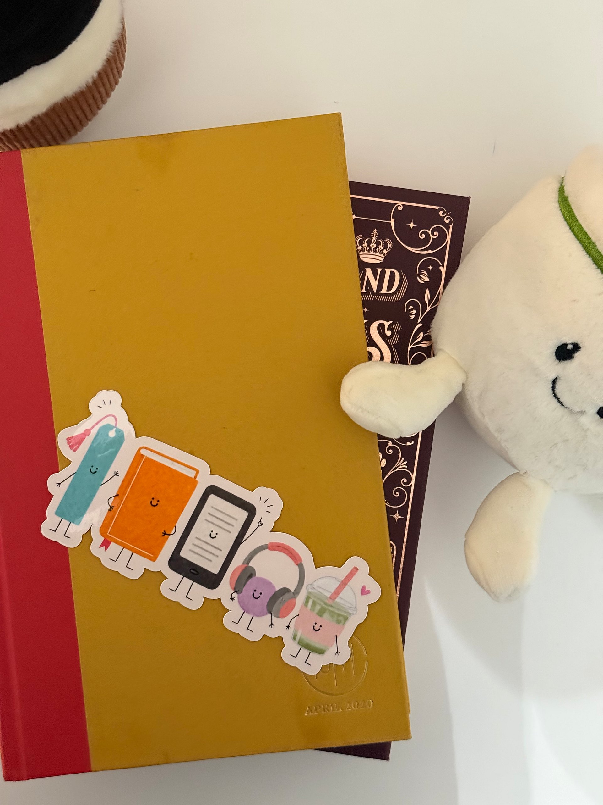 Bookish Buddies Bookmark -- Matcha Version product image (6)