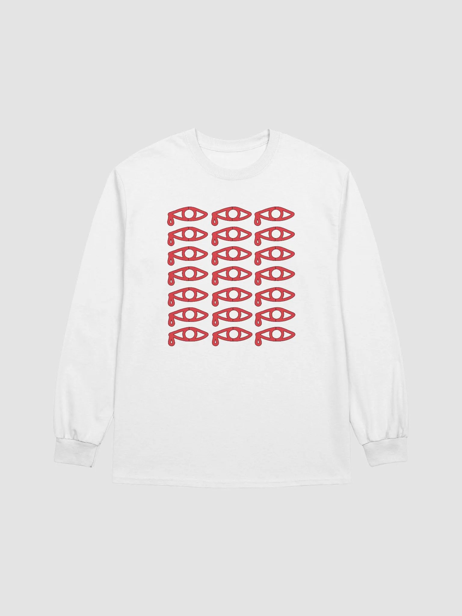 Forever Cry - Red - Gildan Ultra Cotton Long Sleeve T-Shirt product image (2)