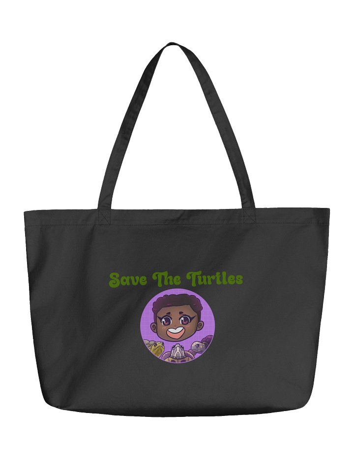 "Save the Turtles" Stylized Tote product image (1)