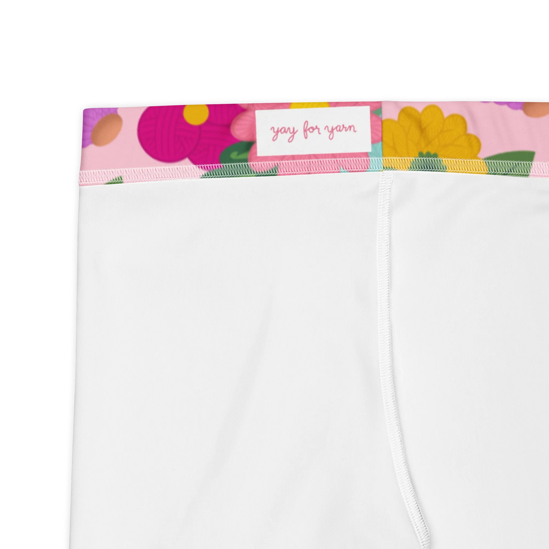 Floral Yarn Print Leggings product image (2)