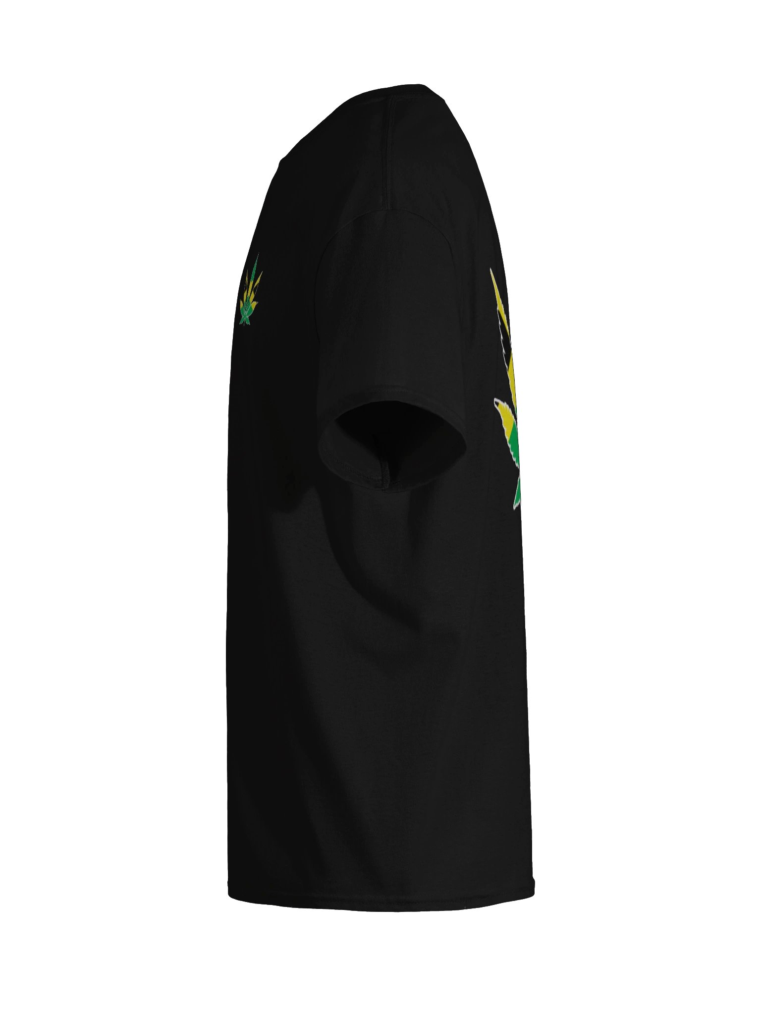 Jamaican Flag Cannabis Graphic Tee product image (9)