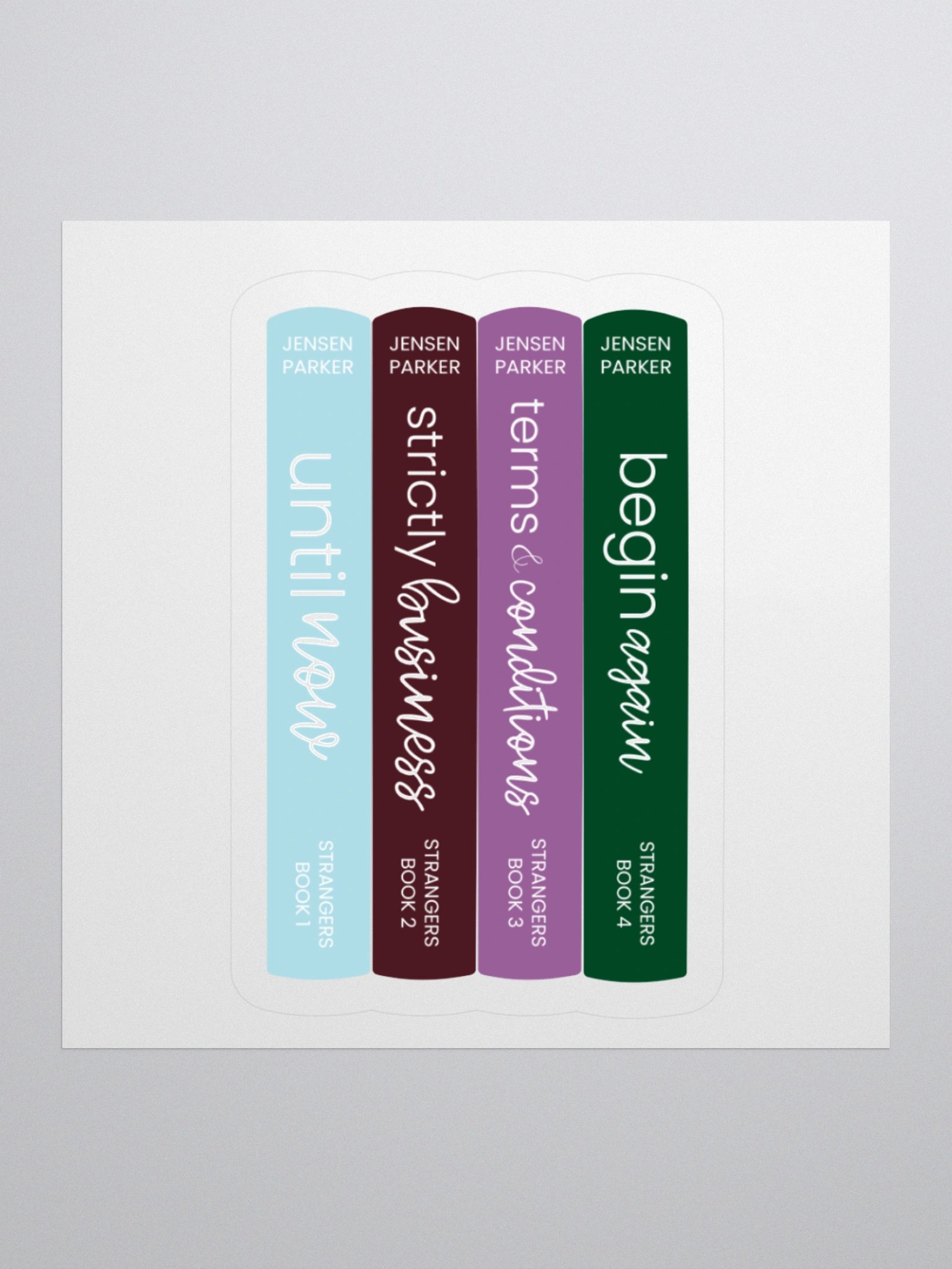 Strangers Spines Sticker product image (1)