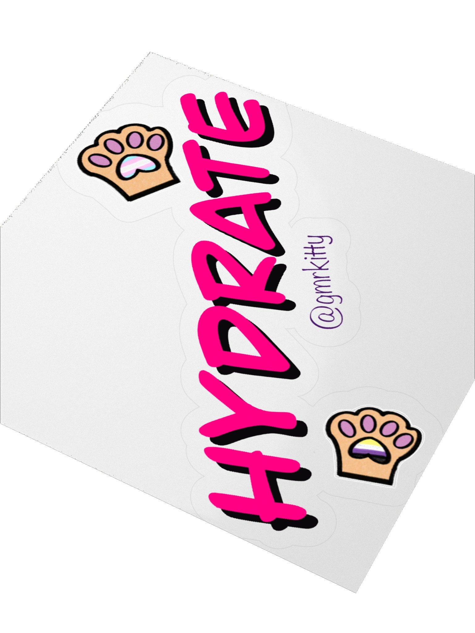 Hydrate Waterbottle Sticker product image (8)