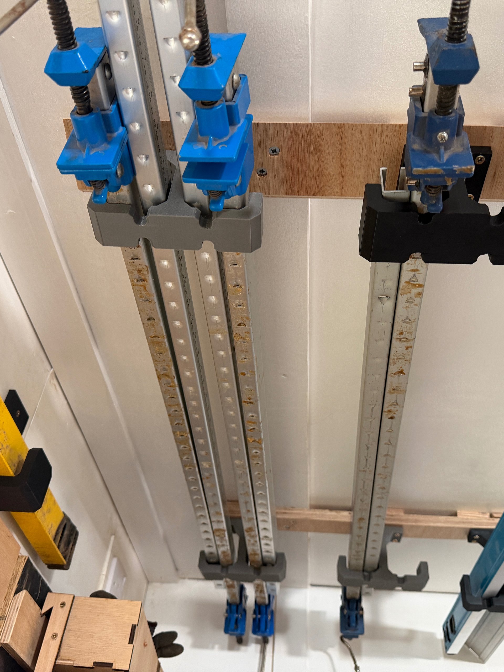 Wall and Ceiling Tool Storage Brackets, 3D Print File STL Bundle. product image (9)