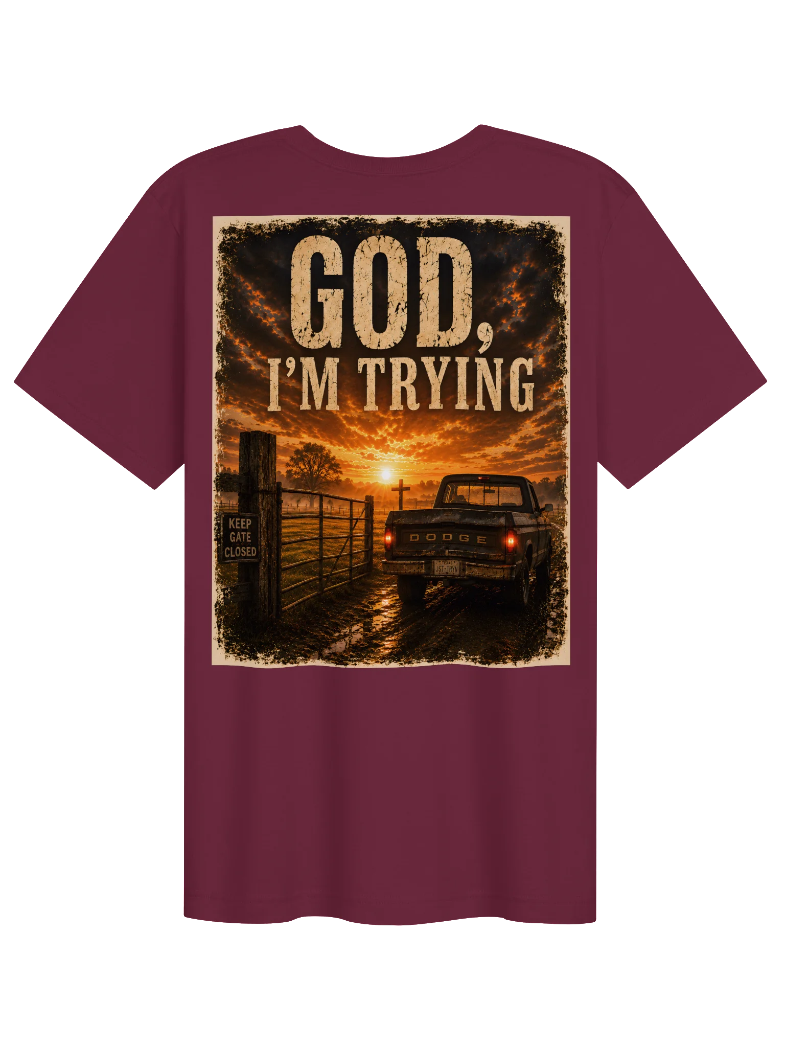 God, I'm Trying Classic Tee product image (20)