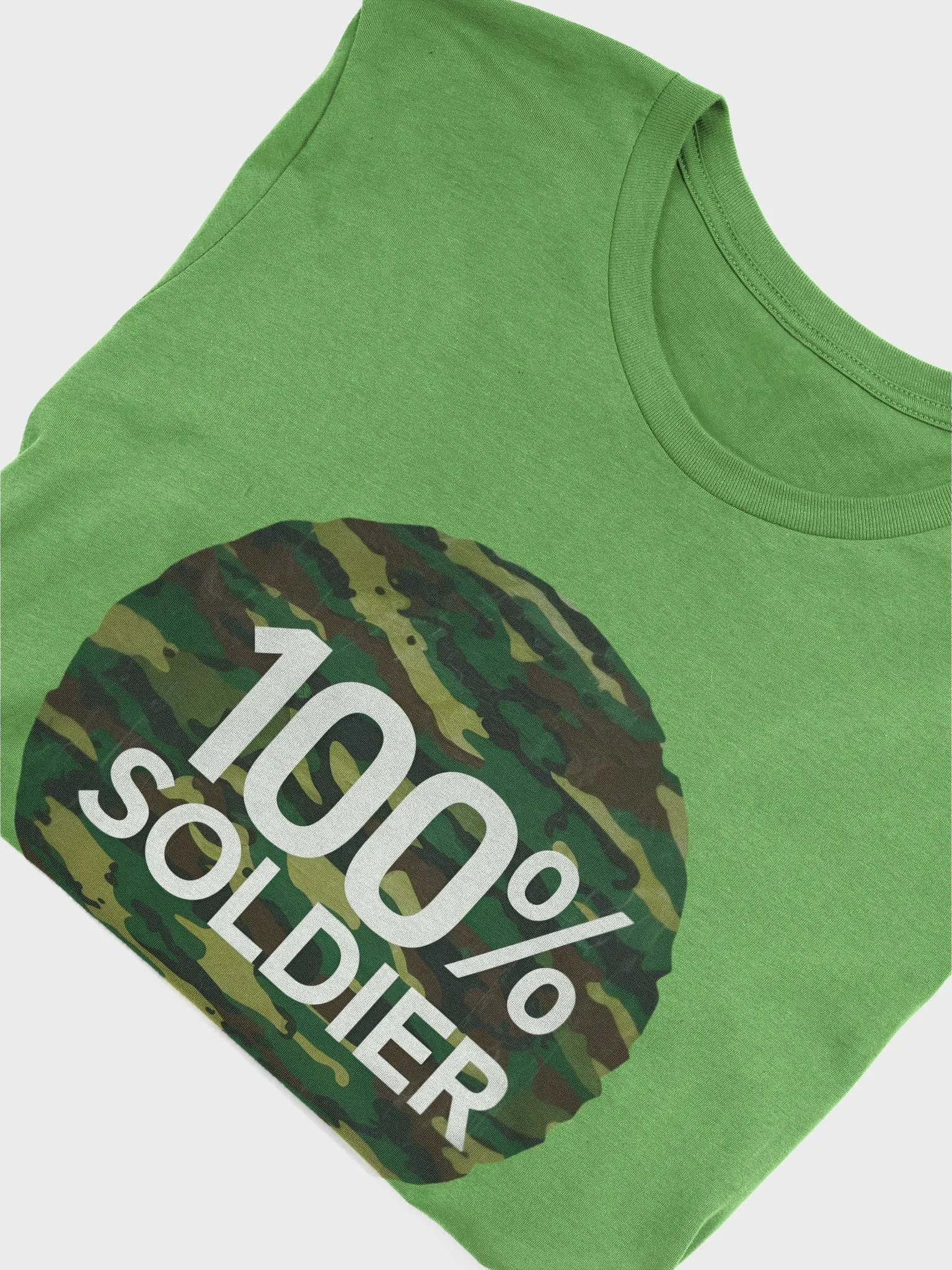 100 Percent soldier on green camo product image (3)