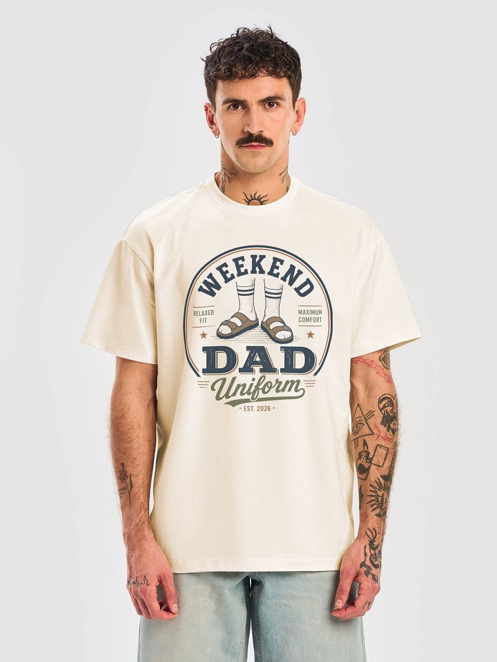 Funny Father's Day 2026 Gift | Weekend Dad Uniform Vintage T-Shirt product image (1)