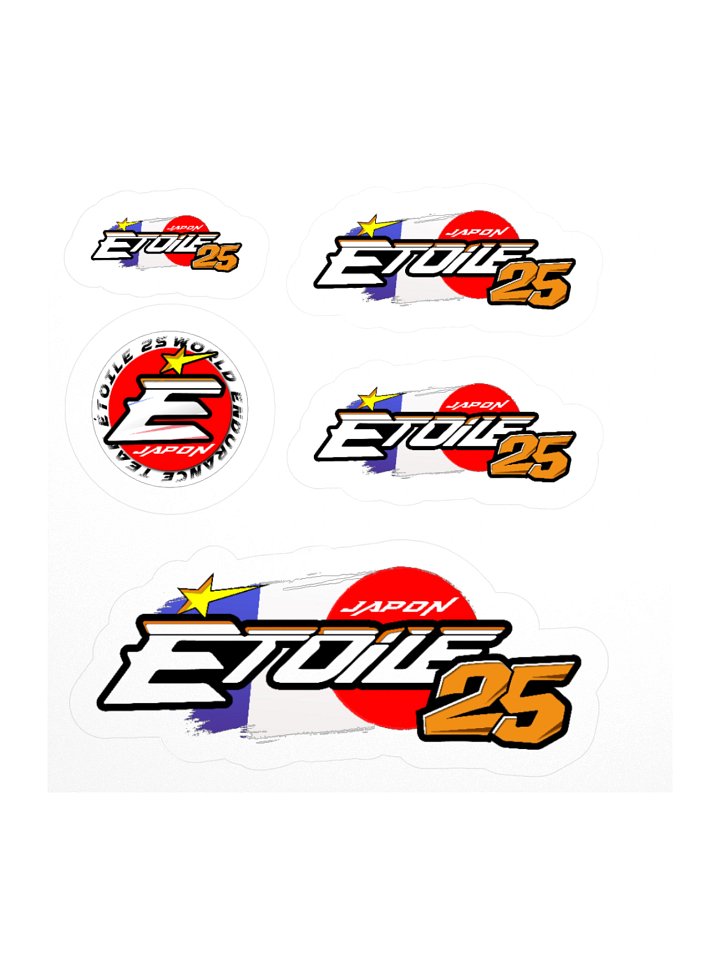 Team Étoile Kiss-Cut Sticker Sheet product image (1)
