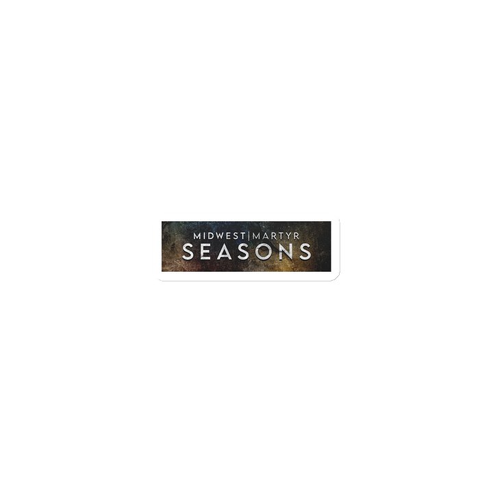 SEASONS Die-Cut Magnet — Midwest Martyr Banner product image (1)