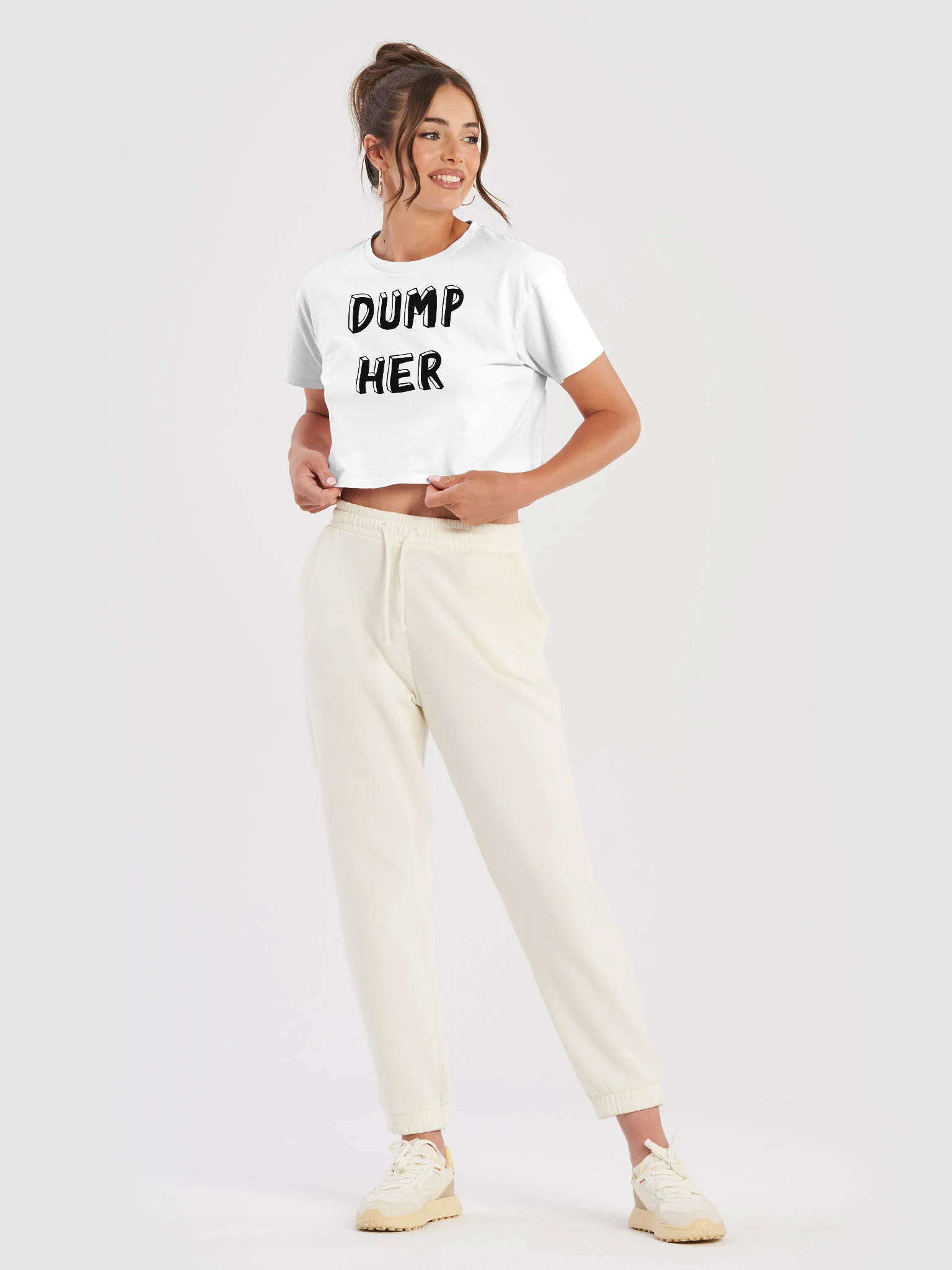 Dump Her Womens Crop Top product image (2)