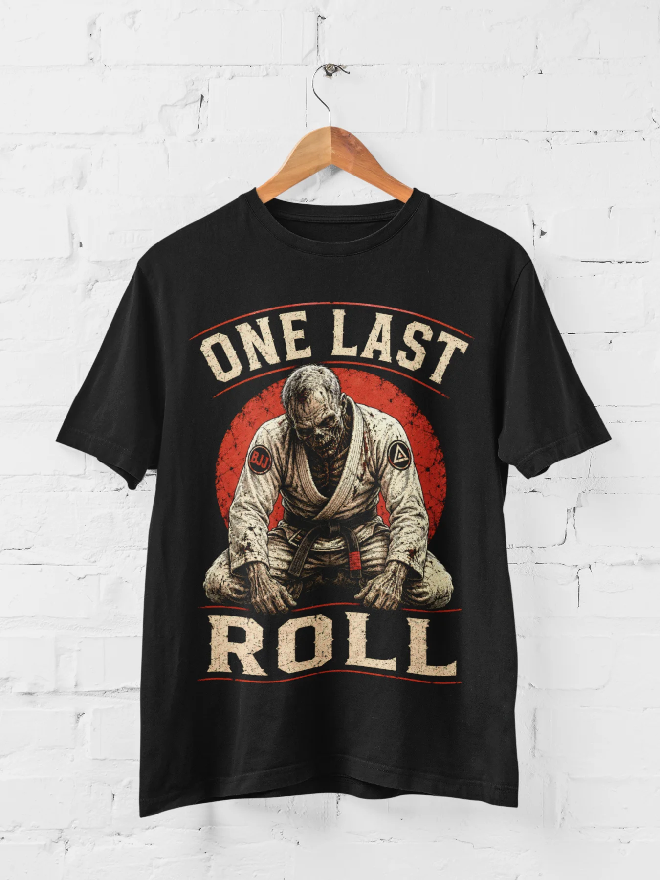 Funny BJJ Zombie Halloween Tee product image (1)