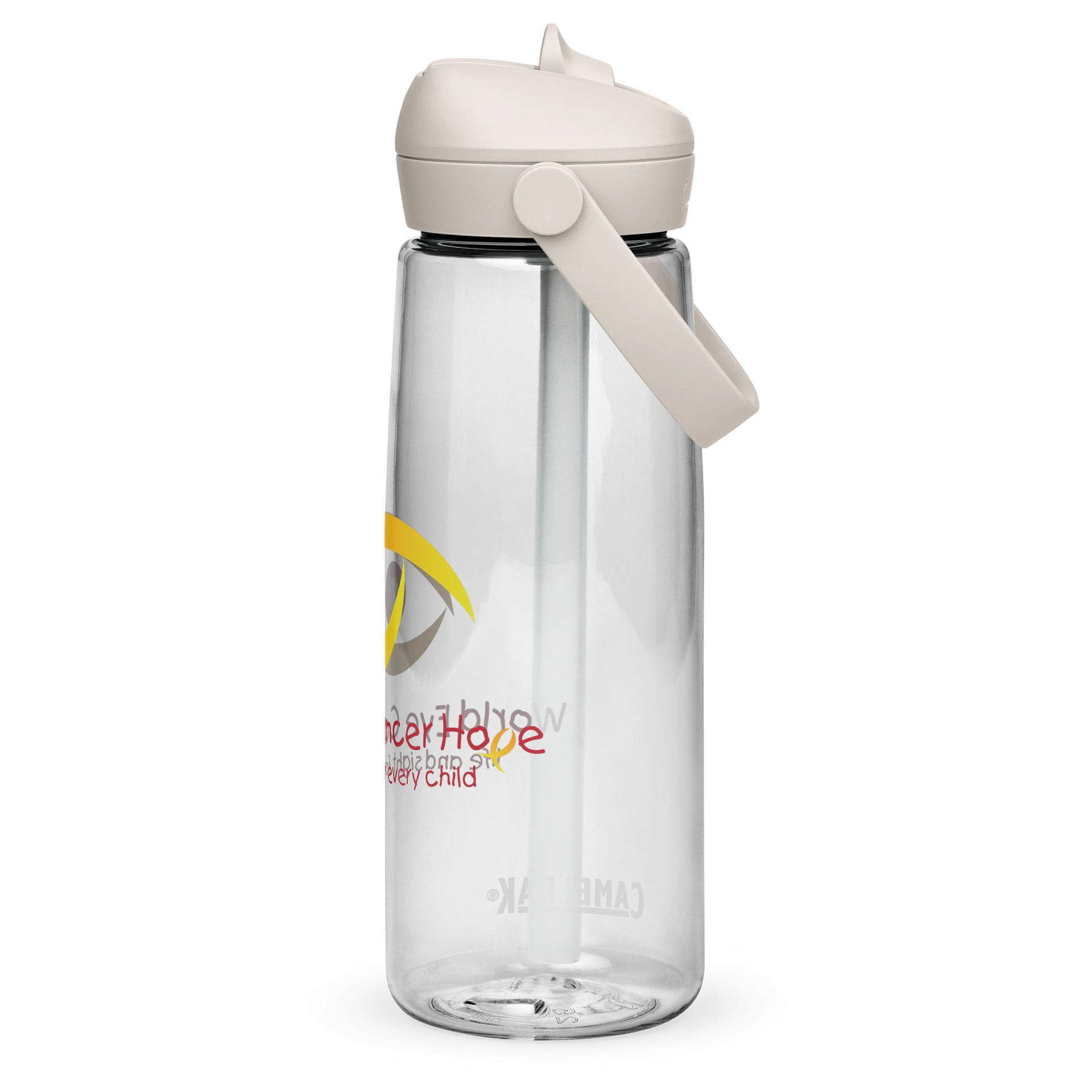 WE C Hope Logo - Flip Straw Water Bottle product image (4)