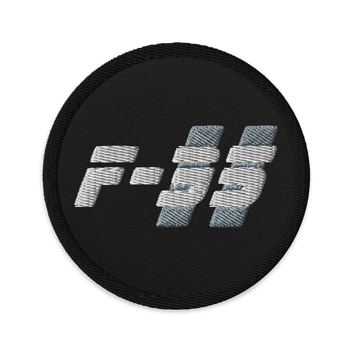 Lockheed Martin F-35 Embroidered Patch product image (1)