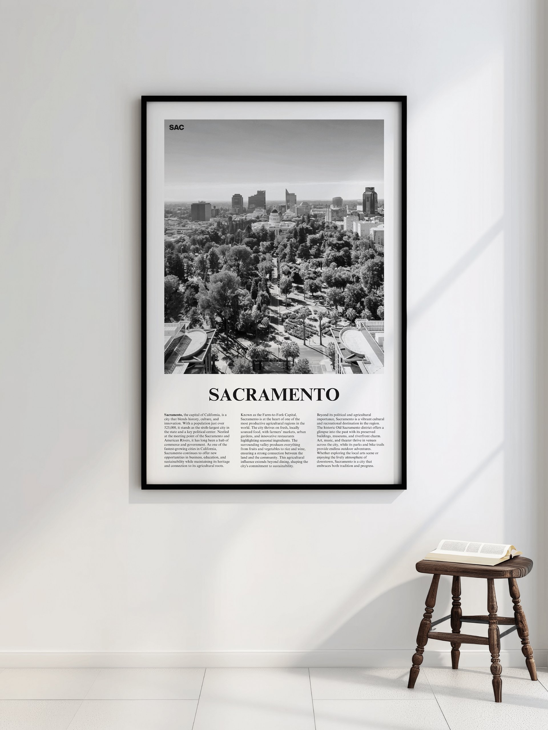 Sacramento 01 Newspaper Poster product image (2)