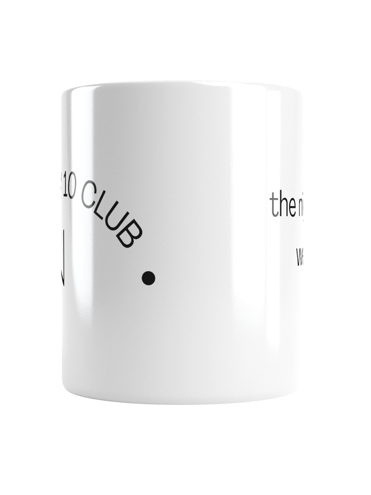 Bed By 10 Club Glossy Mug product image (2)