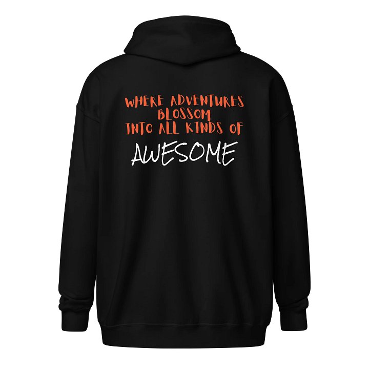 DMS Zip-Up Hoodie - Intro Line: Awesome product image (2)