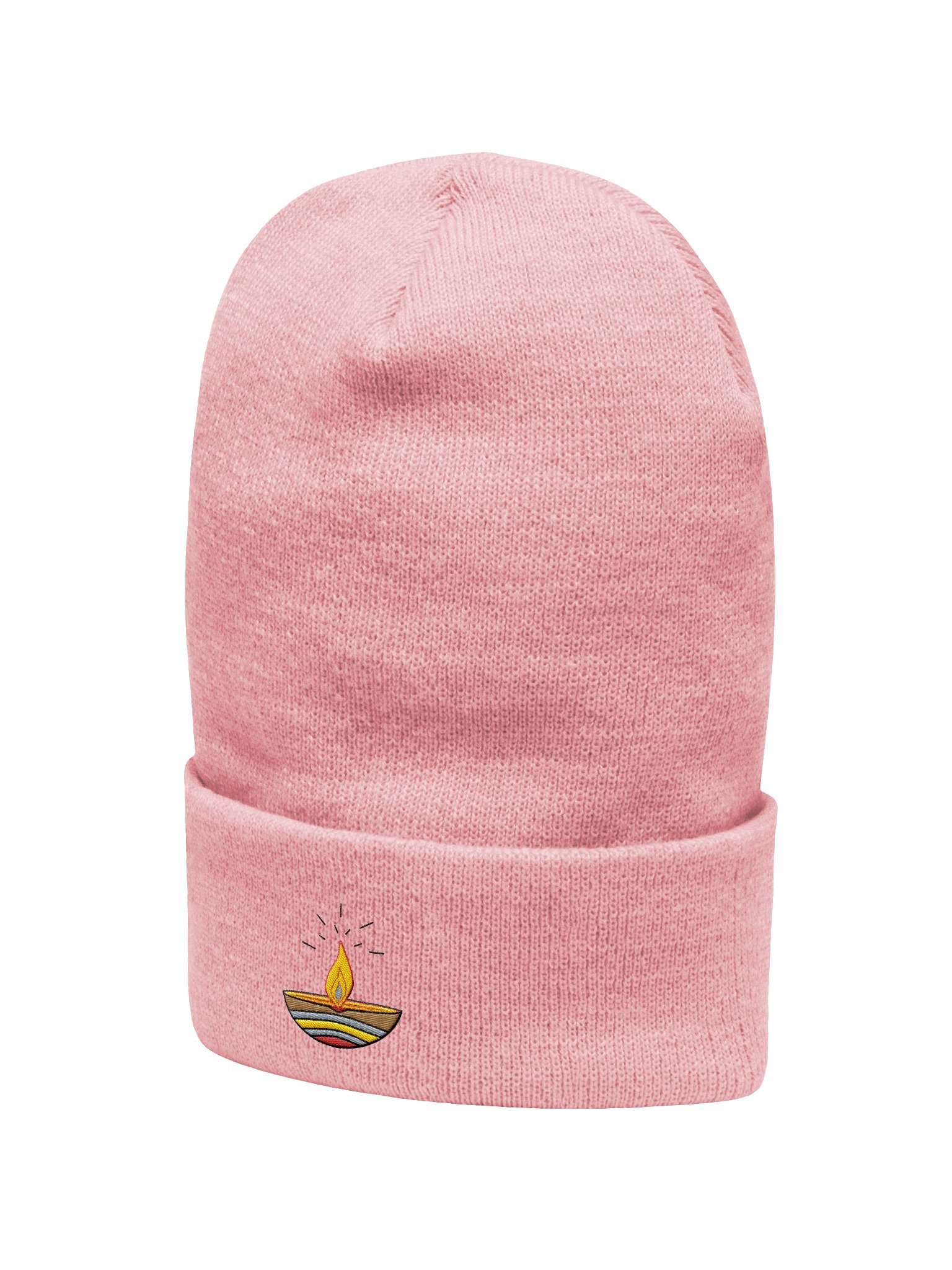 Diya Flame Embroidered Beanie product image (18)