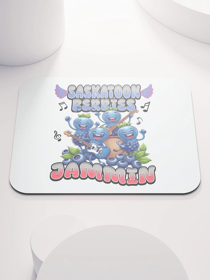 Saskatoon Berries Jammin Mouse Pad product image (2)