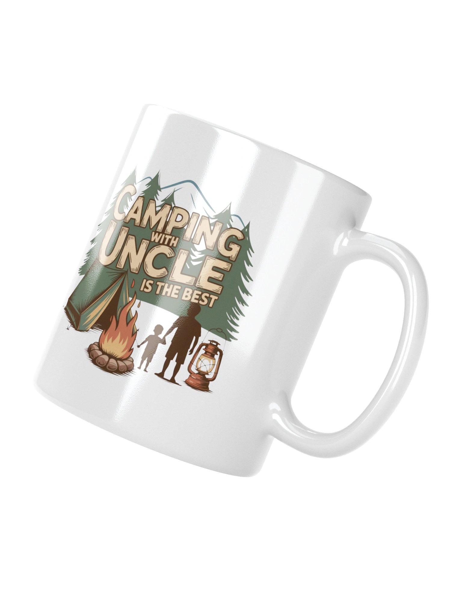 Uncle and Nephew Camping Coffee Mug product image (10)