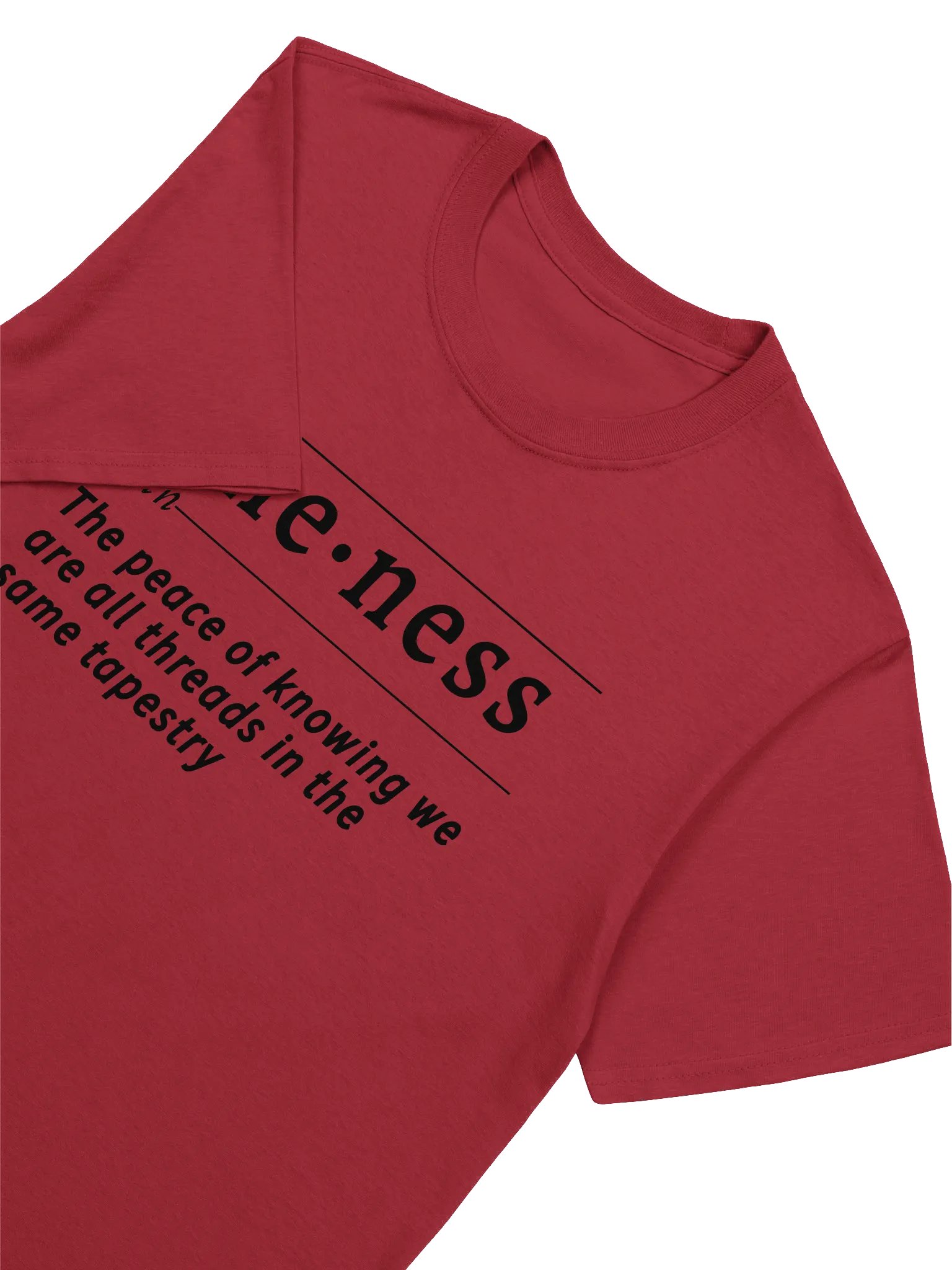 Oneness Def Unisex Tee blk v1 product image (2)