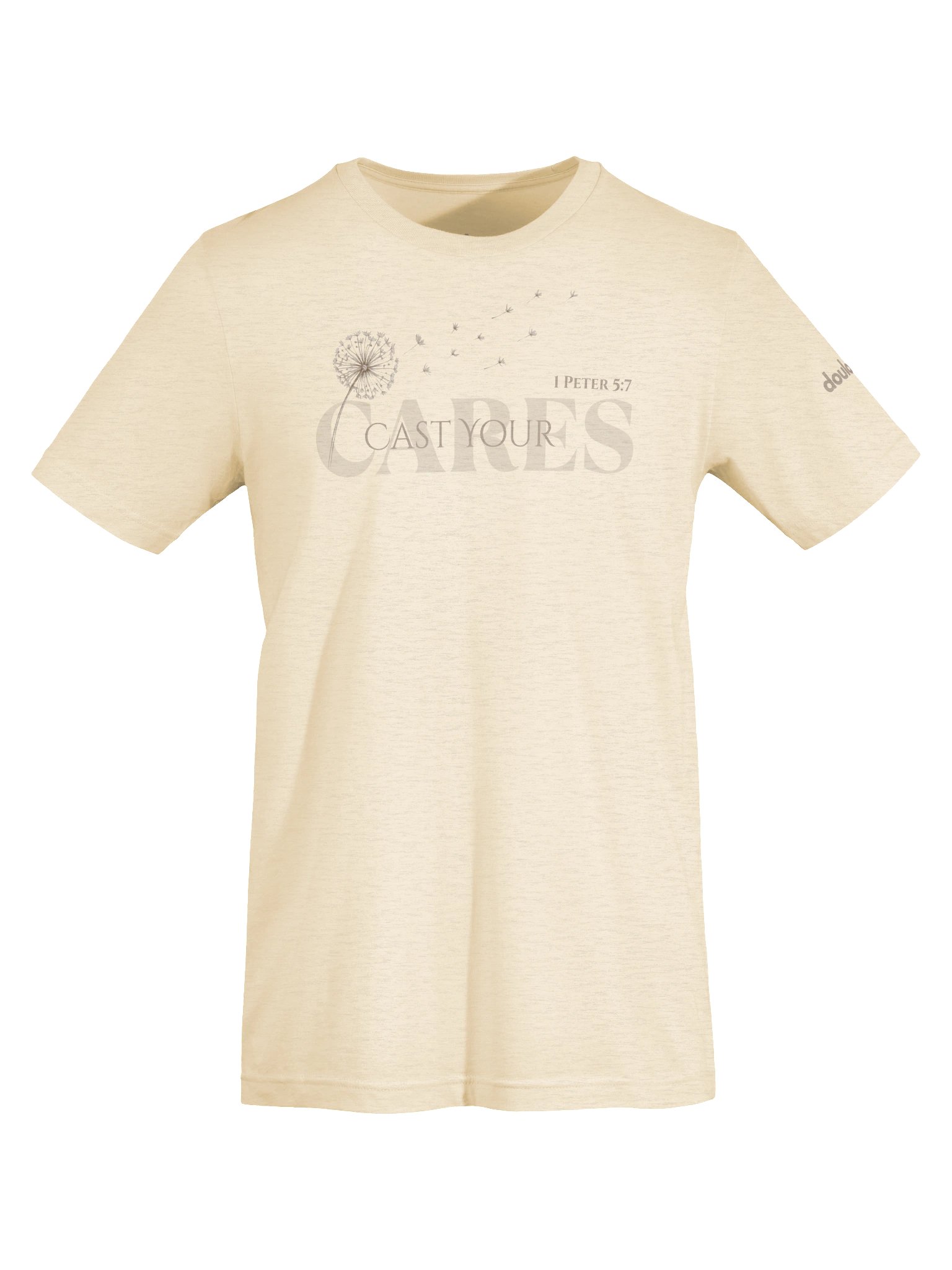 Cast Your Cares T-Shirt - 1 Peter 5:7 product image (22)