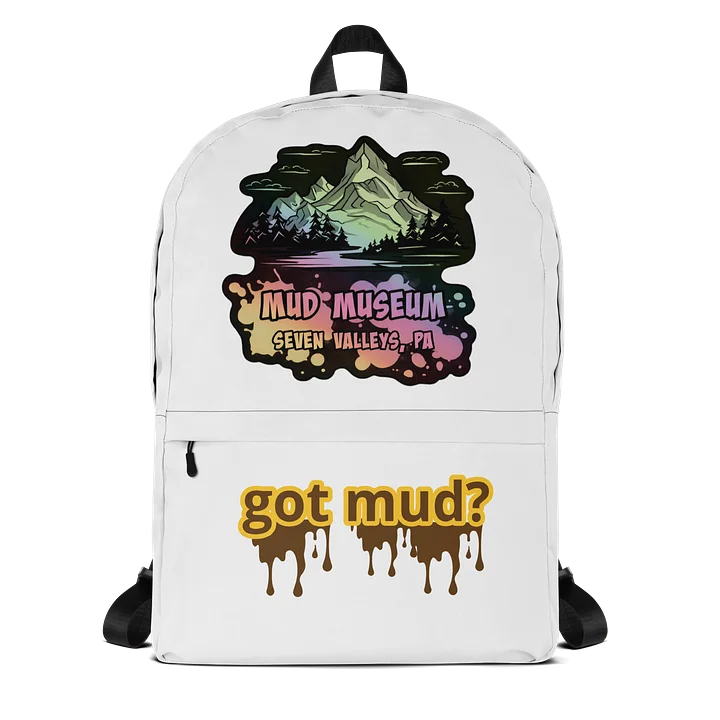 Mud Museum Backpack product image (1)