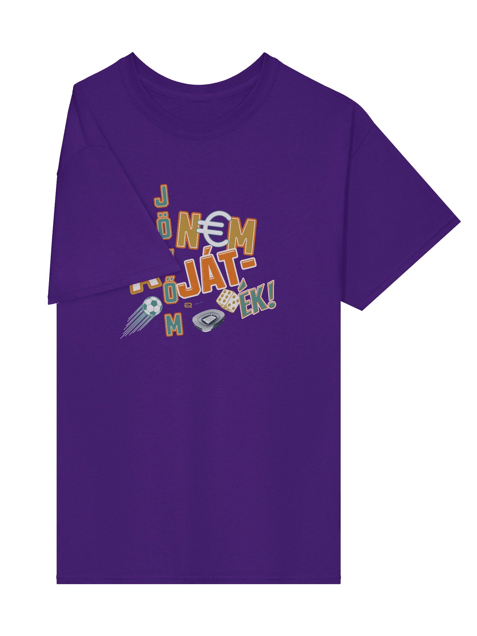 A jövőm nem játék! Unisex 100% Pamut Gildan Dizájn_EQALL.hu® Originals_Mustár / Zöld / Nari product image (6)