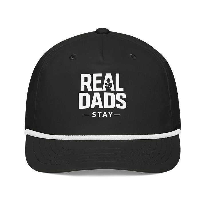 Real Dads Stay Golf Rope Cap product image (1)