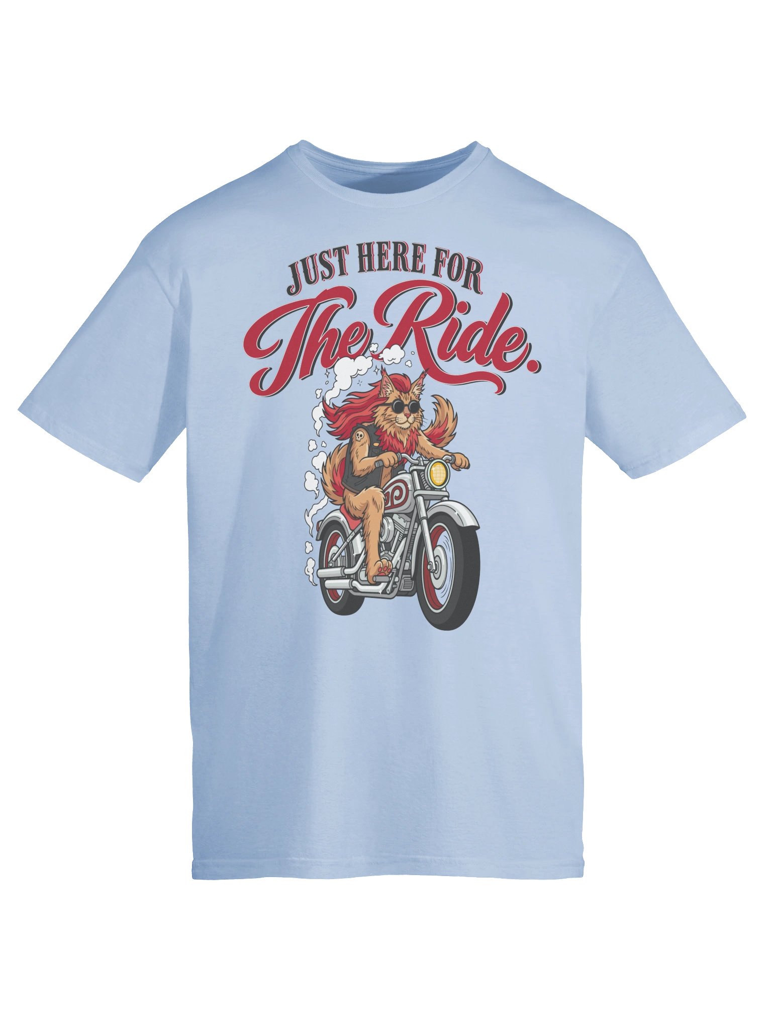 Just Here For The Ride Maine Coon Shirt product image (6)