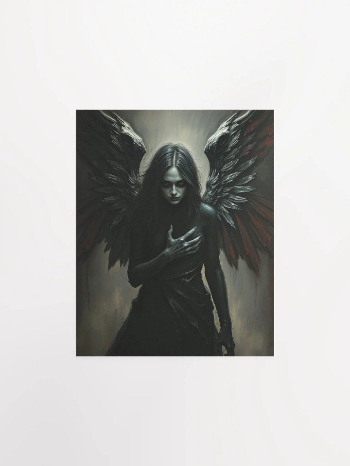 Dark Wings Matte Poster product image (6)