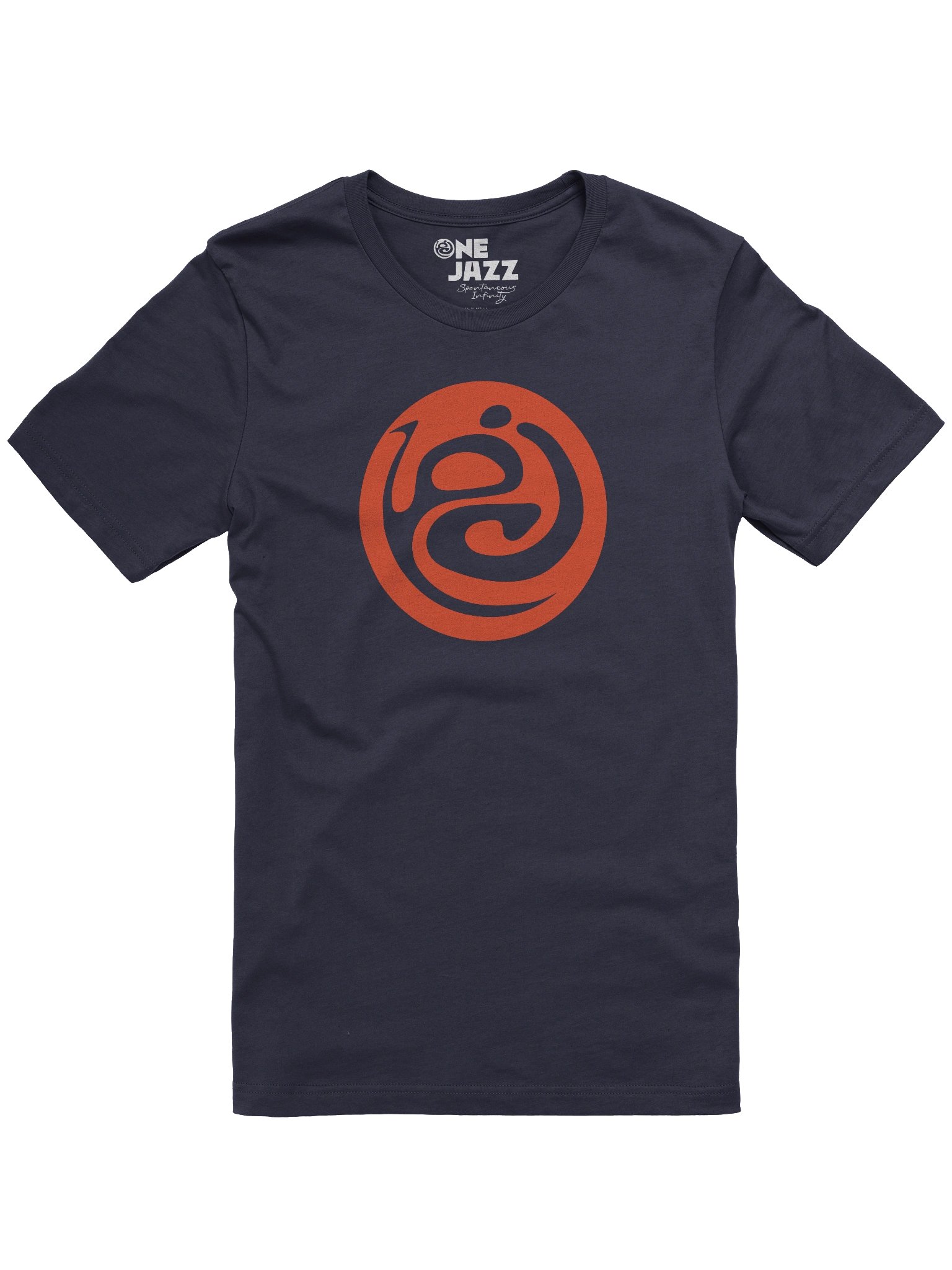 One Jazz Spontaneous Infinity T Shirt (Navy) product image (1)