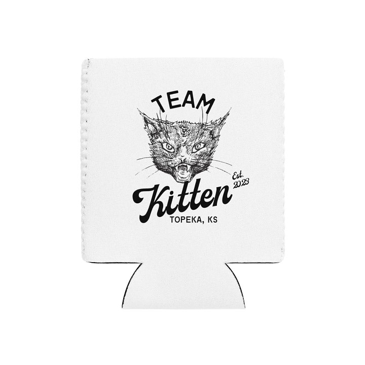 Black Cat Coozie product image (1)