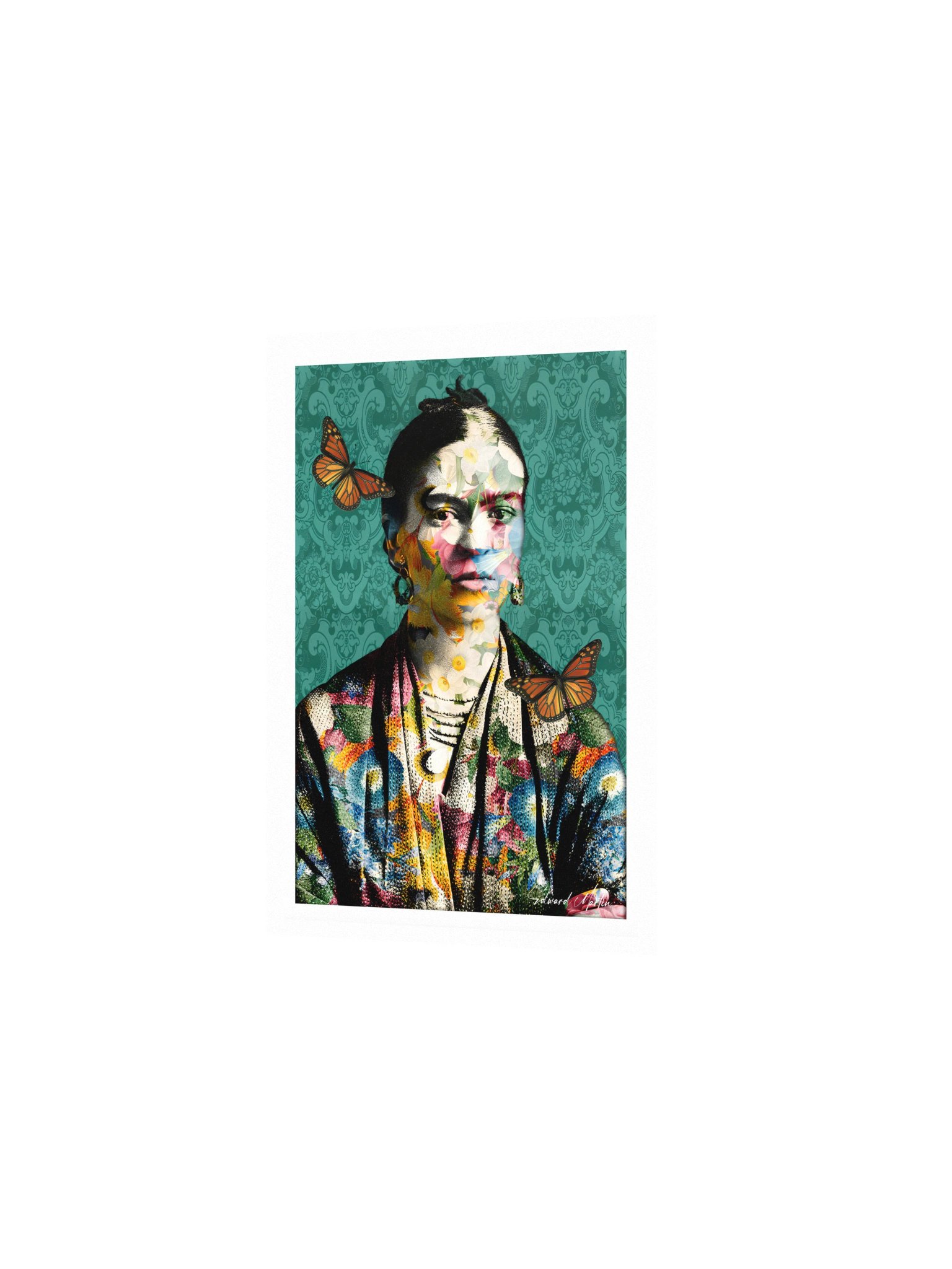 Mariposa Frida by Edward Martin- Portrait Poster product image (14)